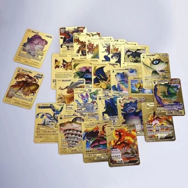 Pokemon Gold Foil Cards 55 ชิ้น - Image 4