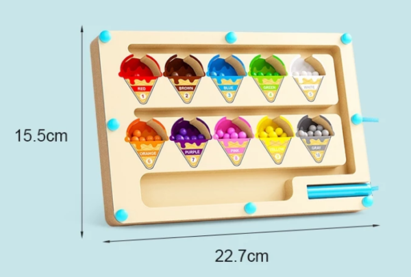 เกมกระดานเขาวงกตแม่เหล็กไอศกรีม - Image 3