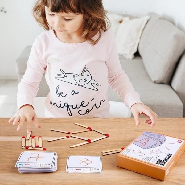 Montessori ไม้เกมจับคู่ปริศนา