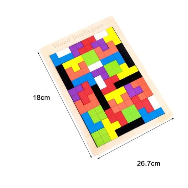 กระดานตัวต่อ Dino Tetris Puzzle - Image 3