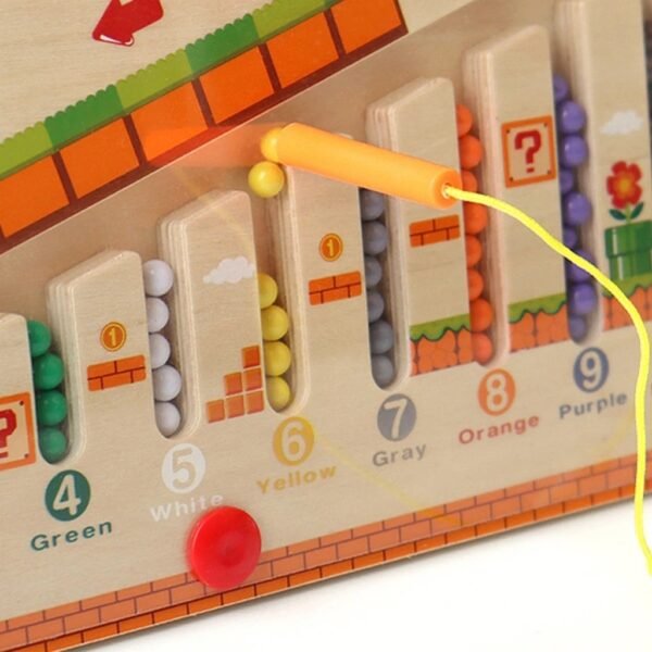 เกมกระดานแยกสีลูกปัดแม่เหล็ก - Image 2