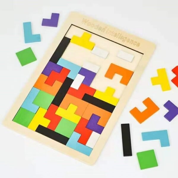กระดานตัวต่อ Dino Tetris Puzzle - Image 2