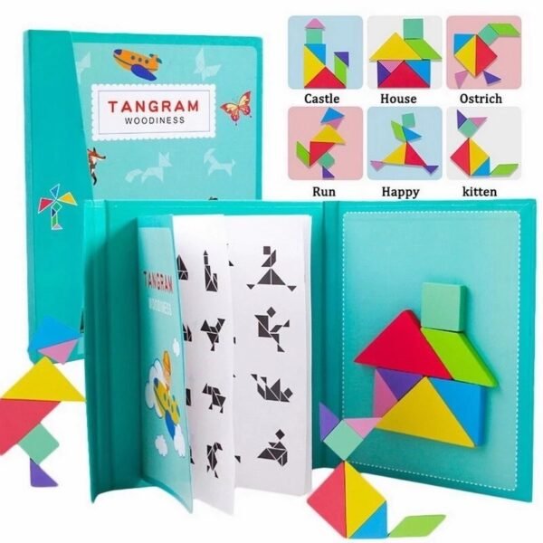 Kids Magnetic 3d Puzzle Travel Jigsaw