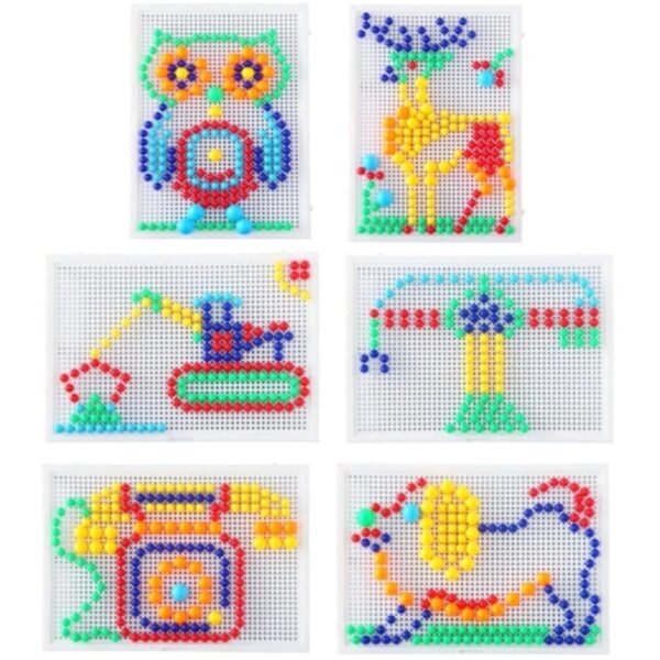 Creative Mosaic เกมบอร์ดโมเสคหมุดทรงเห็ด - Image 2