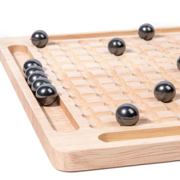 เกมหมากรุกแม่เหล็กพร้อมกระดานไม้ - Image 3