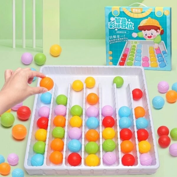 เกมกระดานลูกบอลคัดแยกสี - Image 2